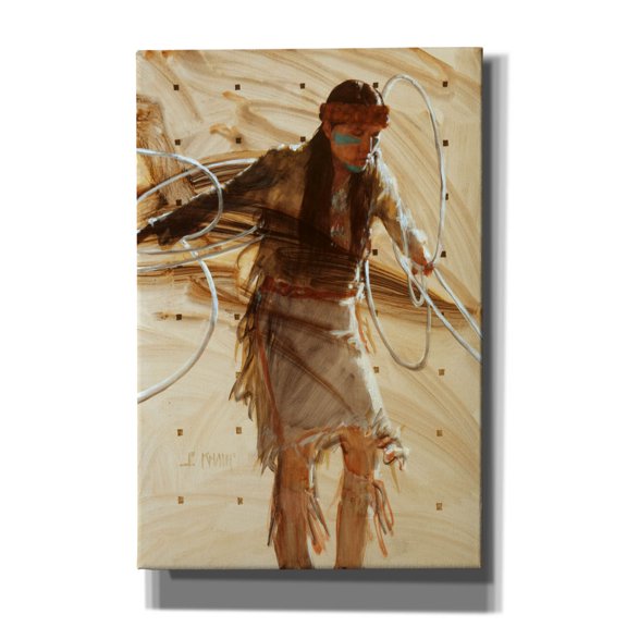 Epic Graffiti 'In The Center' by J. E. Knauf, Canvas Wall Art, 12"x18"