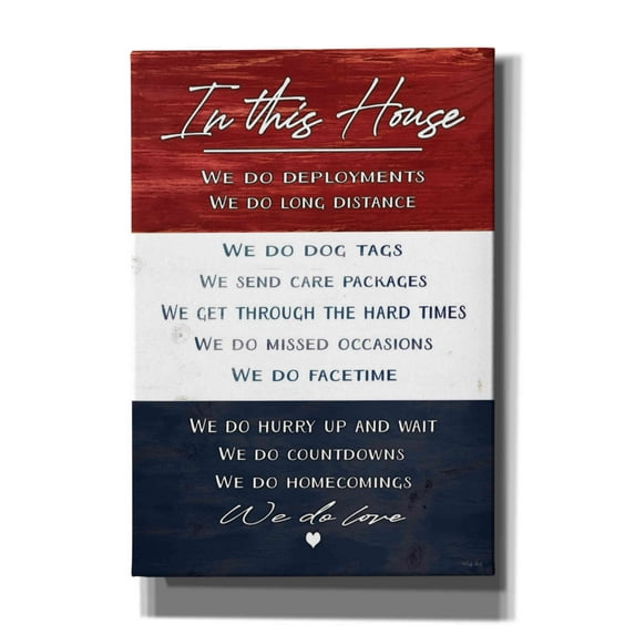 Epic Graffiti 'In This House' by Cindy Jacobs, Canvas Wall Art, 18"x26"