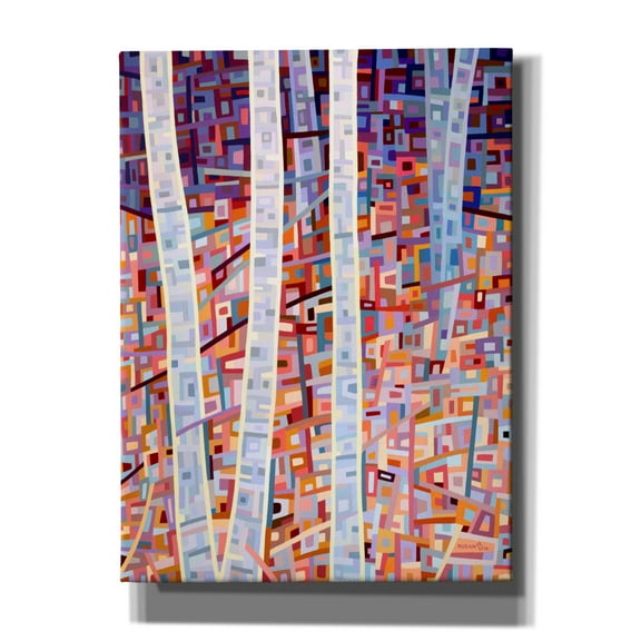 Epic Graffiti 'Incandescence' by Mandy Budan, Canvas Wall Art, 40"x54"