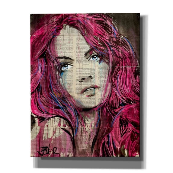 Epic Graffiti 'Incinerate' by Loui Jover, Canvas Wall Art, 26"x34'