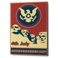 thumbnail image 1 of Epic Graffiti  'Independence Day Rushmore' Giclee Canvas Wall Art - Red 40" x 60", 1 of 2
