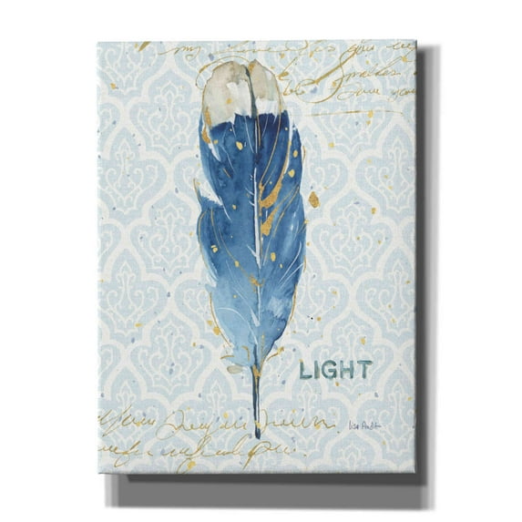 Epic Graffiti 'Indigold XVIII' by Lisa Audit, Canvas Wall Art, 40"x54"