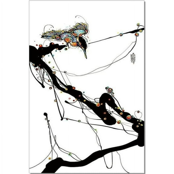 Epic Graffiti Inked Bird Series 1 Acrylic Wall Art, 20" x 14"