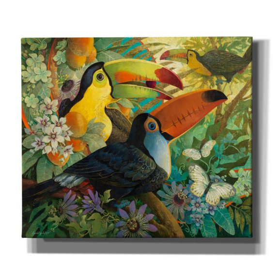 Epic Graffiti 'Interlude' by David Galchutt, Canvas Wall Art, 30"x26"