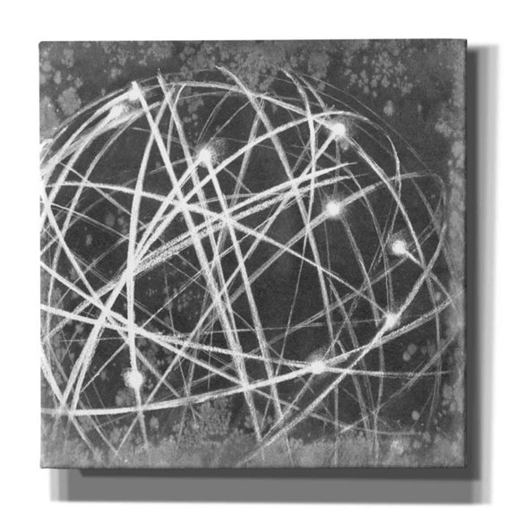 Epic Graffiti 'Interstellar I' by Ethan Harper Canvas Wall Art, 18"x18"