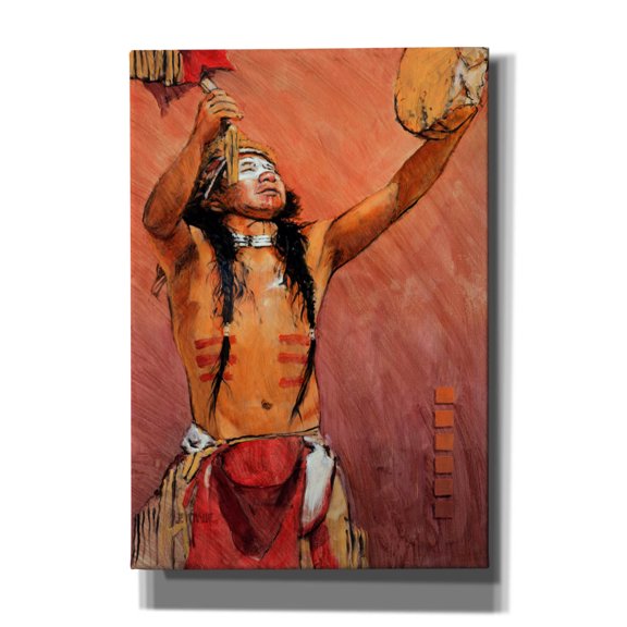 Epic Graffiti 'Invocation' by J. E. Knauf, Canvas Wall Art, 18"x26"