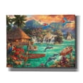 thumbnail image 1 of Epic Graffiti 'Island Life' by Chuck Pinson, Canvas Wall Art, 34"x26", 1 of 2