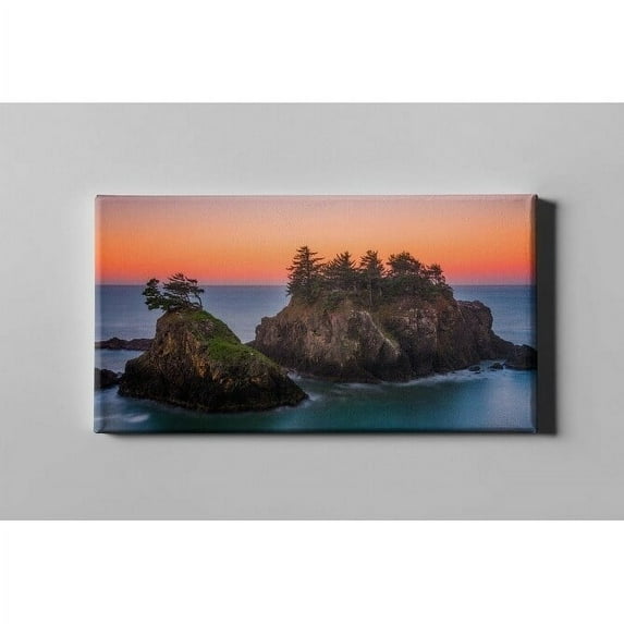 Epic Graffiti "Islands in The Sea" by Darren White, Giclee Canvas Wall Art 20" x 40"