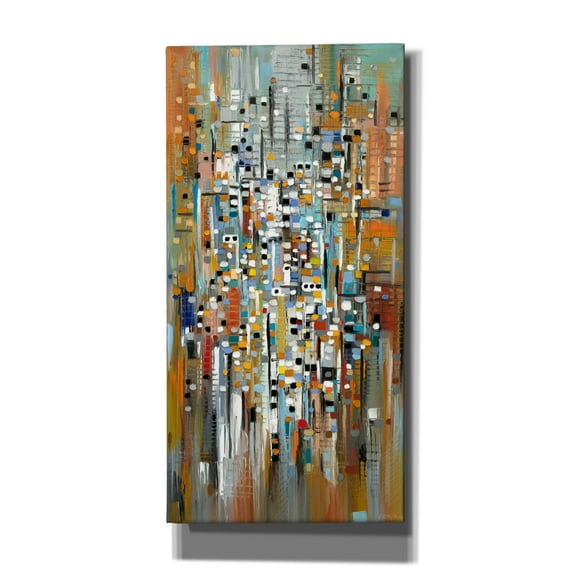 Epic Graffiti 'It's My Life' by Ekaterina Ermilkina, Canvas Wall Art, 20"x40"
