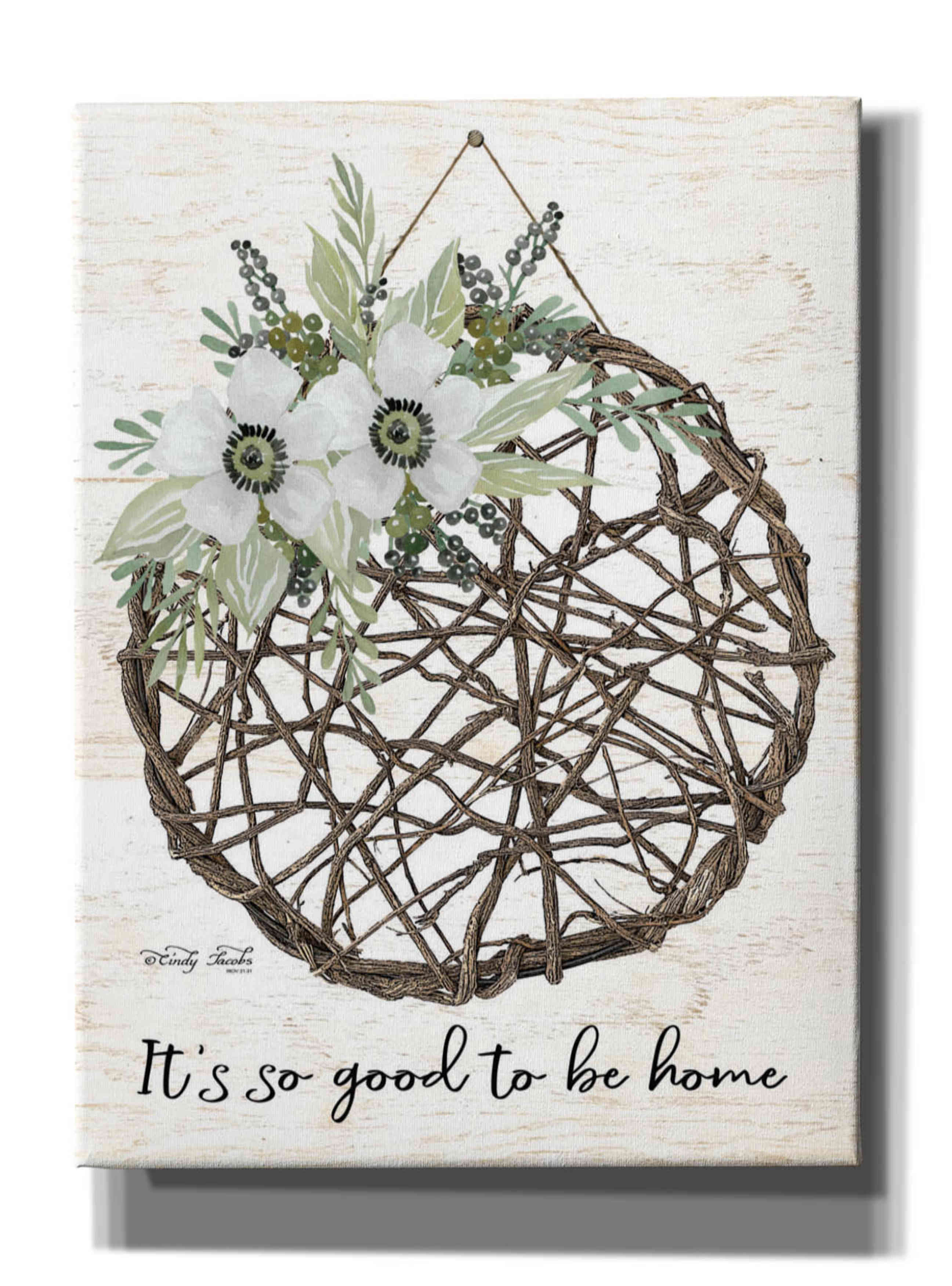 Epic Graffiti 'It's so Good to be Home' by Cindy Jacobs, Canvas Wall ...