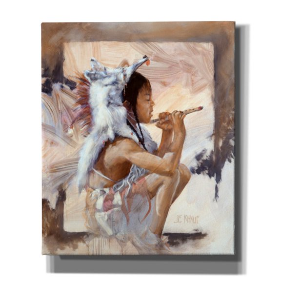 Epic Graffiti 'J J Bald Eagle' by J. E. Knauf, Canvas Wall Art, 20"x24"