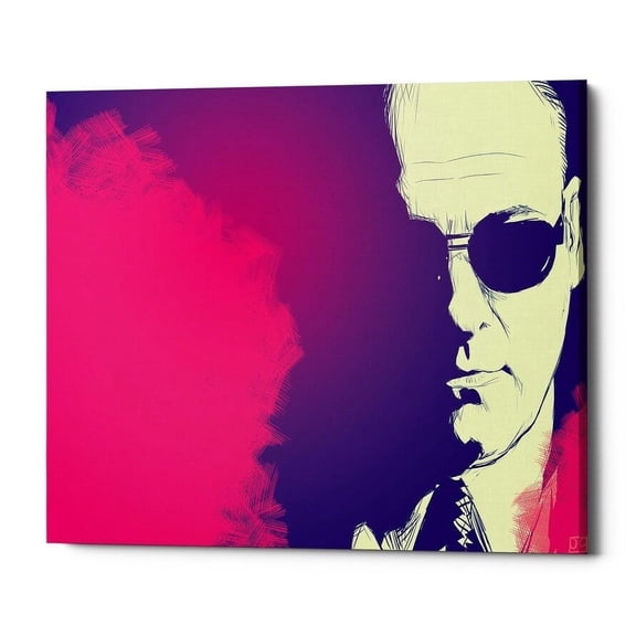 Epic Graffiti  "JGandolfini" by Giuseppe Cristiano, Giclee Canvas Wall Art, 12"x16" 26" x 30"