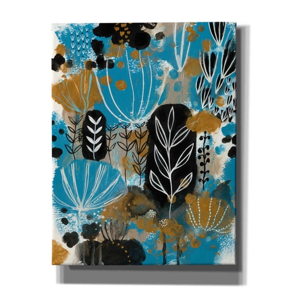 Epic Graffiti 'January Poem by Corina Capri Giclee Canvas Wall Art, 26"x34"