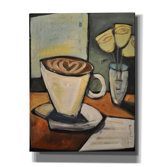 Epic Graffiti 'Java Love' by Tim Nyberg, Canvas Wall Art, 26"x34"