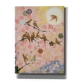 thumbnail image 1 of Epic Graffiti  'Jolly Sparrows' by Zigen Tanabe, Giclee Canvas Wall Art, 12"x16" 40 x 54, 1 of 3