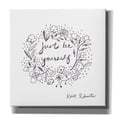 thumbnail image 1 of Epic Graffiti 'Just Be Yourself' by Kait Roberts, Canvas Wall Art, 18"x18", 1 of 2