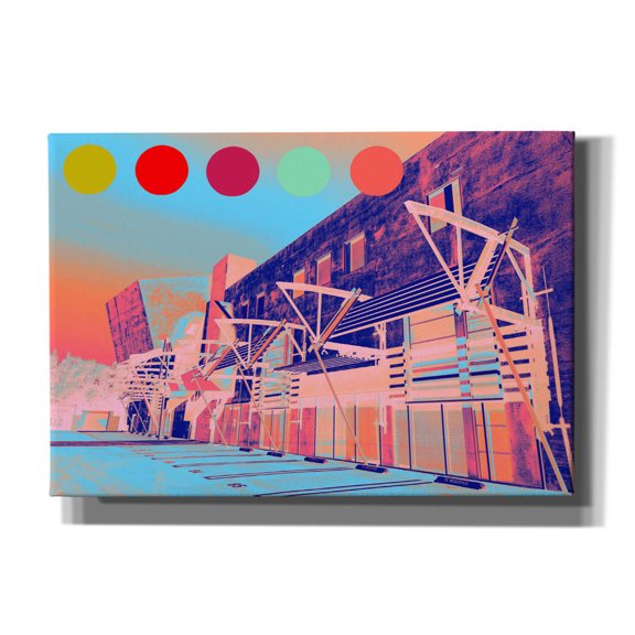 Epic Graffiti 'LA Industrial 25' by Irena Orlov, Canvas Wall Art, 26"x18"