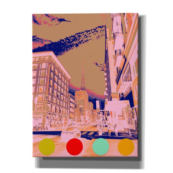 Epic Graffiti 'LA Industrial 33' by Irena Orlov, Canvas Wall Art, 40"x54"