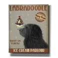 thumbnail image 1 of Epic Graffiti 'Labradoodle, Black, Ice Cream,' by Fab Funky, Canvas Wall Art, 20"x24", 1 of 3