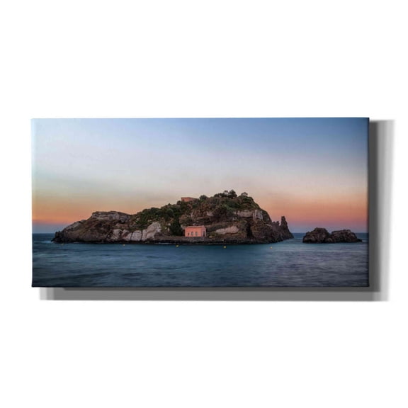 Epic Graffiti 'Lachea Island' by Giuseppe Torre, Canvas Wall Art, 40"x20"