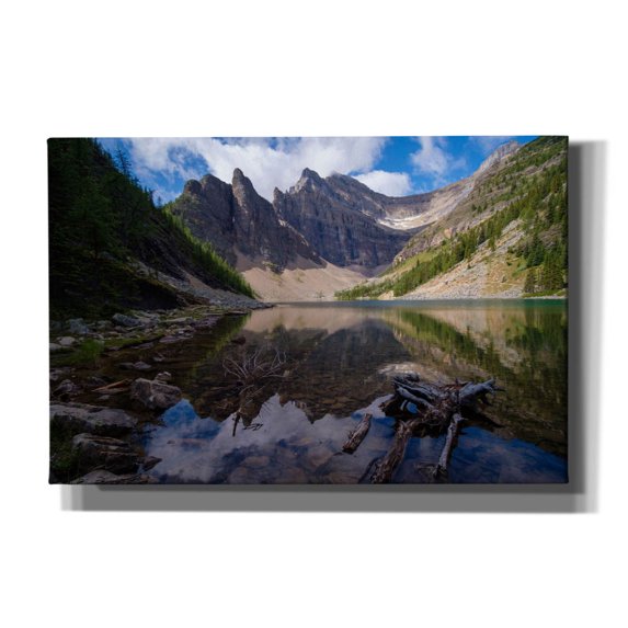 Epic Graffiti 'Lake Agnes 1' by Joe Reimer Photography, Canvas Wall Art, 60"x40"