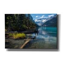 Epic Graffiti 'Lake Louise 1' by Joe Reimer Photography, Canvas Wall Art, 60"x40"