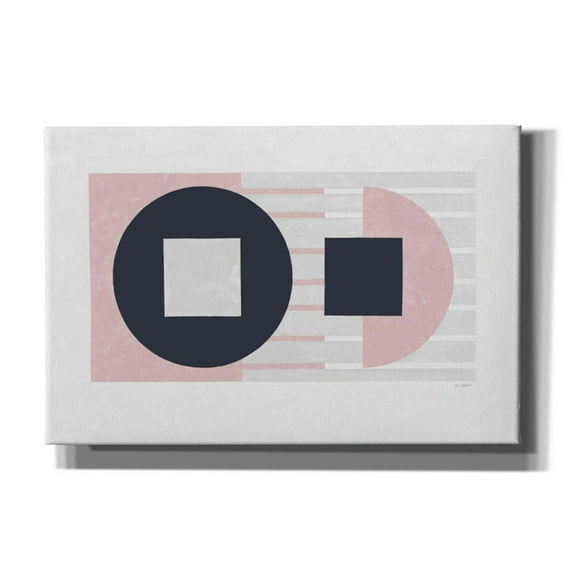 Epic Graffiti 'Laterally Speaking Pink' by Mike Schick, Giclee Canvas Wall Art, 60"x40"