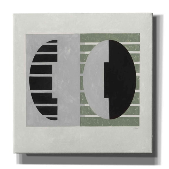 Epic Graffiti 'Latitude Sage' by Mike Schick, Giclee Canvas Wall Art, 37" x 37"