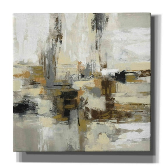 Epic Graffiti 'Lava and Steam' by Silvia Vassileva, Canvas Wall Art, 12"x12"