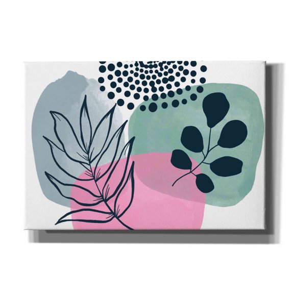 Epic Graffiti 'Lawn in the Woods 1' by Irena Orlov, Canvas Wall Art, 26"x18"