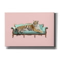 thumbnail image 1 of Epic Graffiti 'Lazy Tiger' by Robert Farkas, Canvas Wall Art, 26"x18", 1 of 2