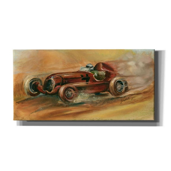 Epic Graffiti "Le Mans 1935" by Ethan Harper, Canvas Wall Art, 40"x20"