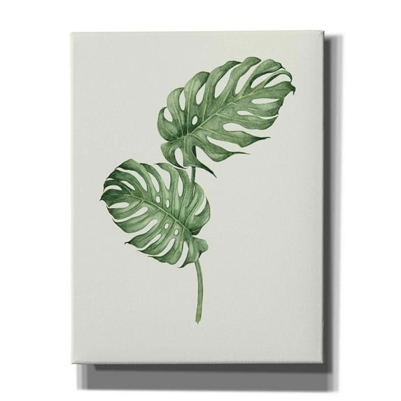 Epic Graffiti 'Leaf Green' by Incado, Giclee Canvas Wall Art, 26"x34"