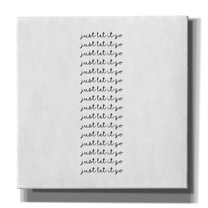 Epic Graffiti 'Let It Go'  by Art Licensing Studio Canvas Wall Art, 12" x 12"