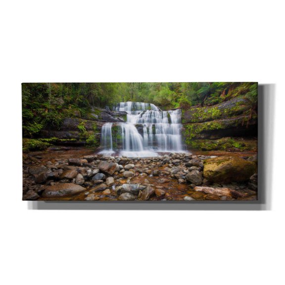 Epic Graffiti 'Liffey Falls' by Everlook Photography, Canvas Wall Art, 24"x12"