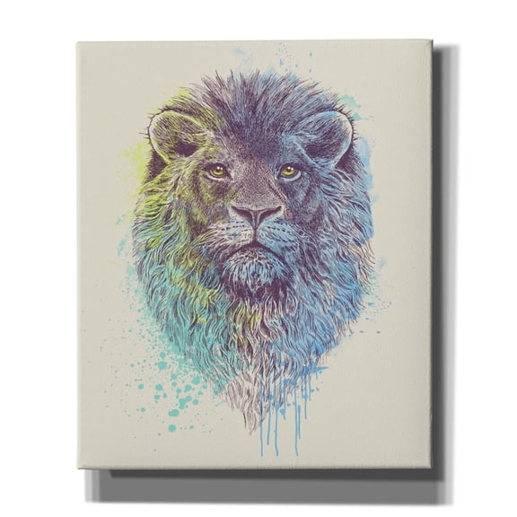 Epic Graffiti 'Lion King' by Epic Portfolio, Canvas Wall Art, 20"x24"