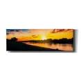 thumbnail image 1 of Epic Graffiti 'Llano River Sunset' by Grace Fine Arts Photography, Canvas Wall Art, 36"x12", 1 of 8