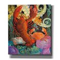 thumbnail image 1 of Epic Graffiti 'Lobster Dance' by David Galchutt, Canvas Wall Art, 26"x30", 1 of 8