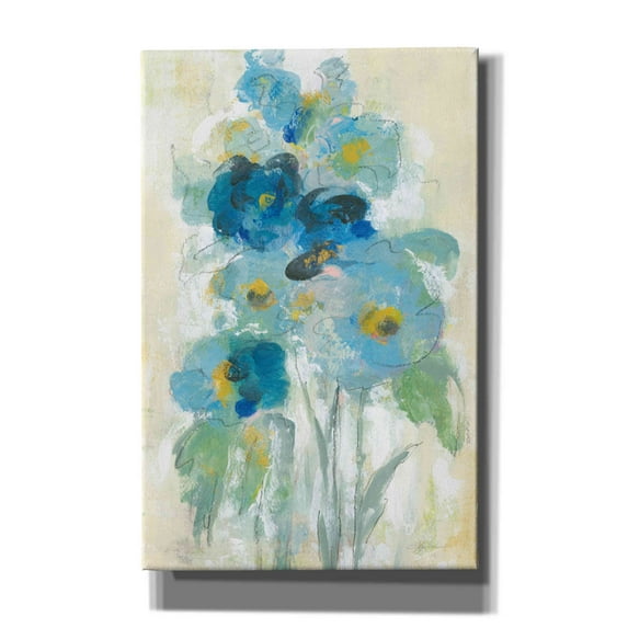 Epic Graffiti 'Loose Bouquet II' by Silvia Vassileva, Canvas Wall Art, 26"x40"