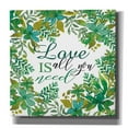 thumbnail image 1 of Epic Graffiti 'Love Is Greenery' by Cindy Jacobs, Canvas Wall Art, 12"x12", 1 of 2