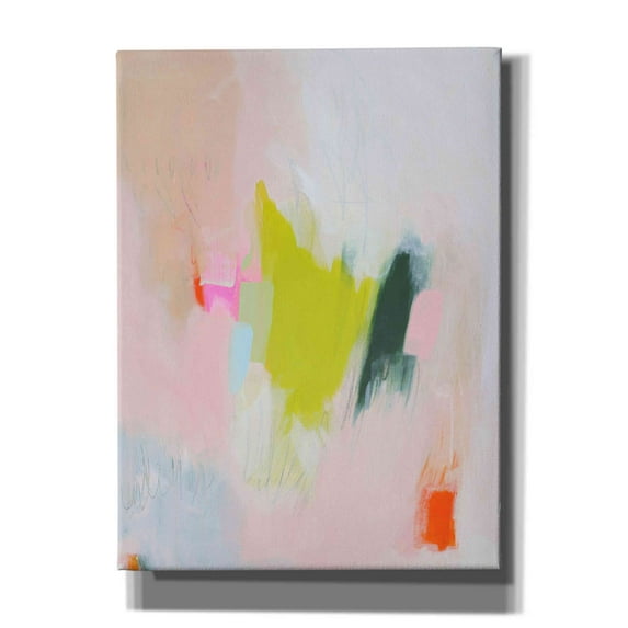 Epic Graffiti 'Lucia' by Melissa Donoho, Giclee Canvas Wall Art, 40"x54"