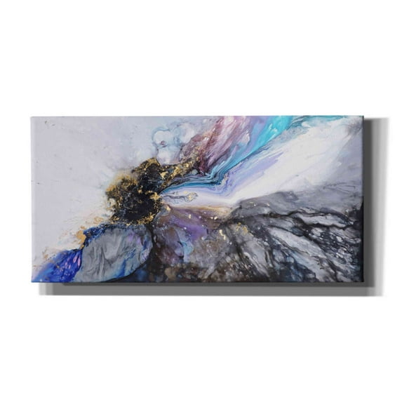 Epic Graffiti 'Luis' by Leticia Herrera, Canvas Wall Art, 60"x30"