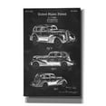 thumbnail image 1 of Epic Graffiti "Luxury Automobile Blueprint Patent Chalkboard" Giclee Canvas Wall Art, 26"x40", 1 of 3