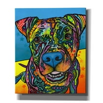 Epic Graffiti 'Maccabee' by Dean Russo, Giclee Canvas Wall Art, 20"x24"