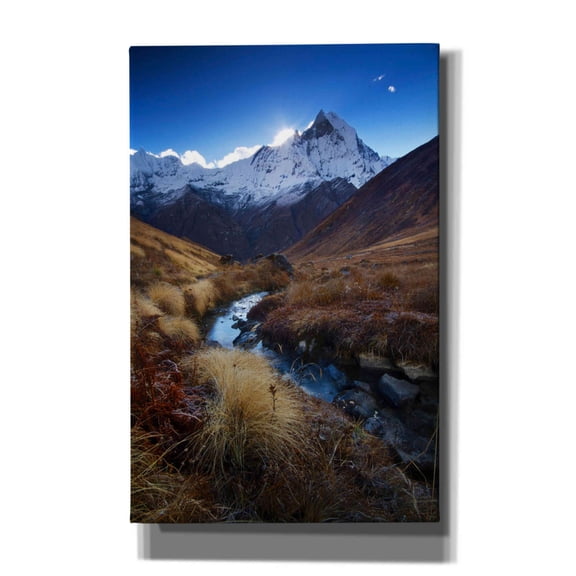 Epic Graffiti 'Macchupucchre' by Everlook Photography, Canvas Wall Art, 26"x40"