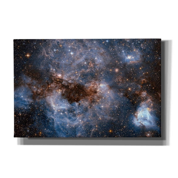 Epic Graffiti "Maelstrom Cloud" Hubble Space Telescope Giclee Canvas Wall Art 12" x 18"