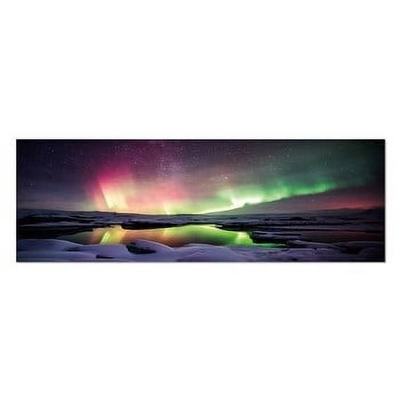 Epic Graffiti "Magic In The Mist" in a High Gloss Acrylic Wall Art, 60" x 20" - 60" x 20"