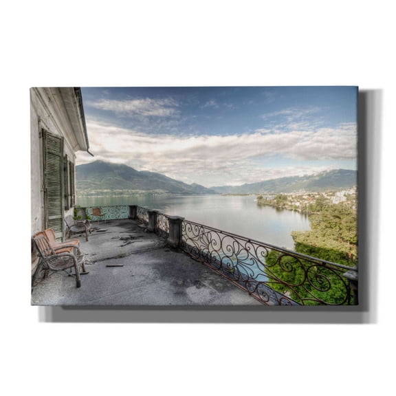 Epic Graffiti 'Magical View' by Roman Robroek, Canvas Wall Art, 60"x40"