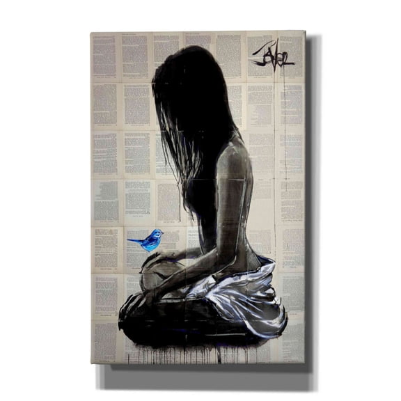 Epic Graffiti 'Maiden Hope' by Loui Jover, Canvas Wall Art, 26"x40"