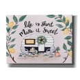 thumbnail image 1 of Epic Graffiti 'Make It Sweet Vintage Camper' by Sara Baker, Canvas, Wall Art, 54"x40", 1 of 2